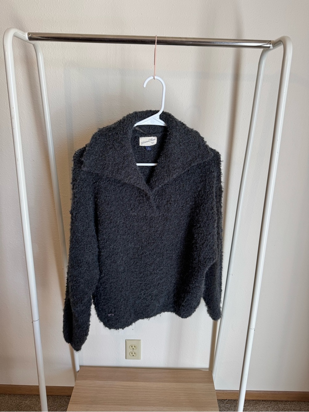 Universal Thread Black Teddy Bouclé Jacket